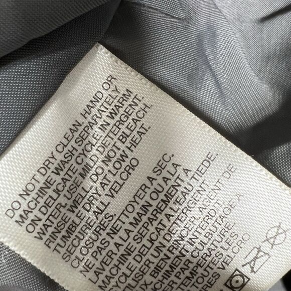 Vintage The North Face TNF Gore-Tex Parka Jacket Women’s Large Solid Black - Picture 14 of 16